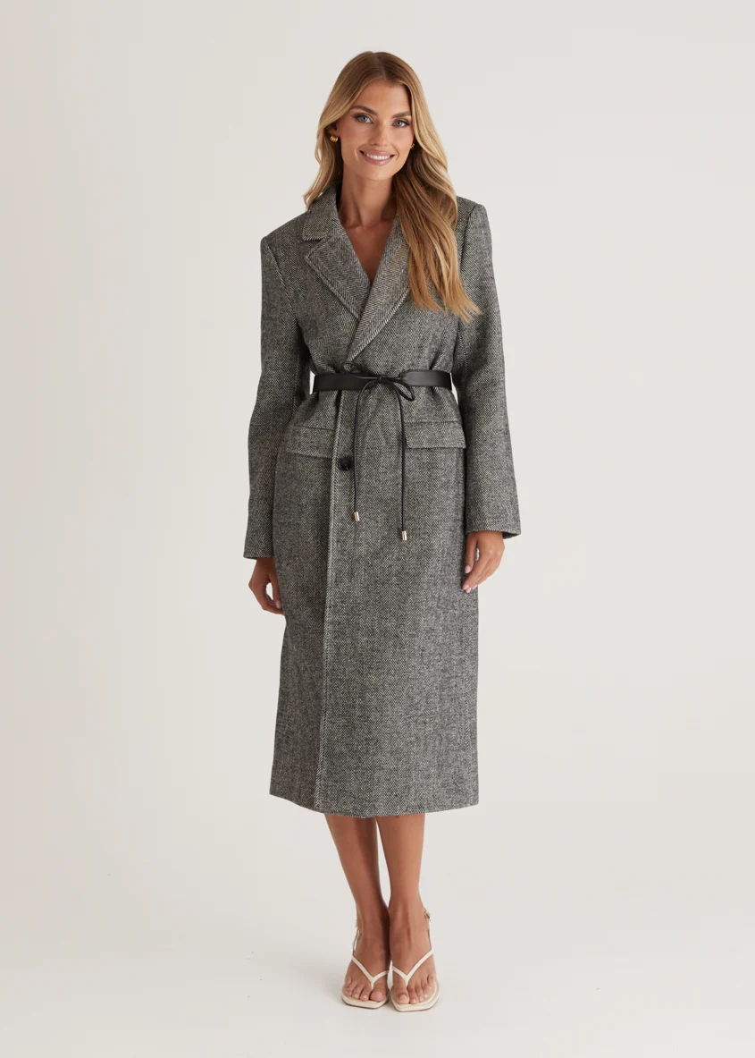 Maja Coat - Black - Honorern