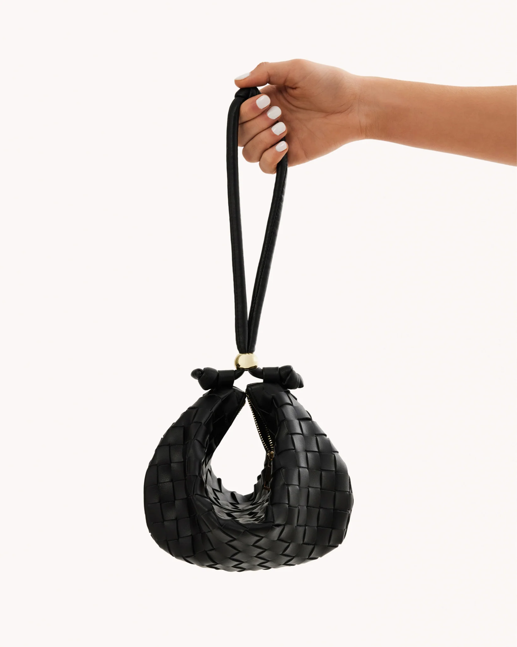 Kacey Handle Bag - Black - Honorern
