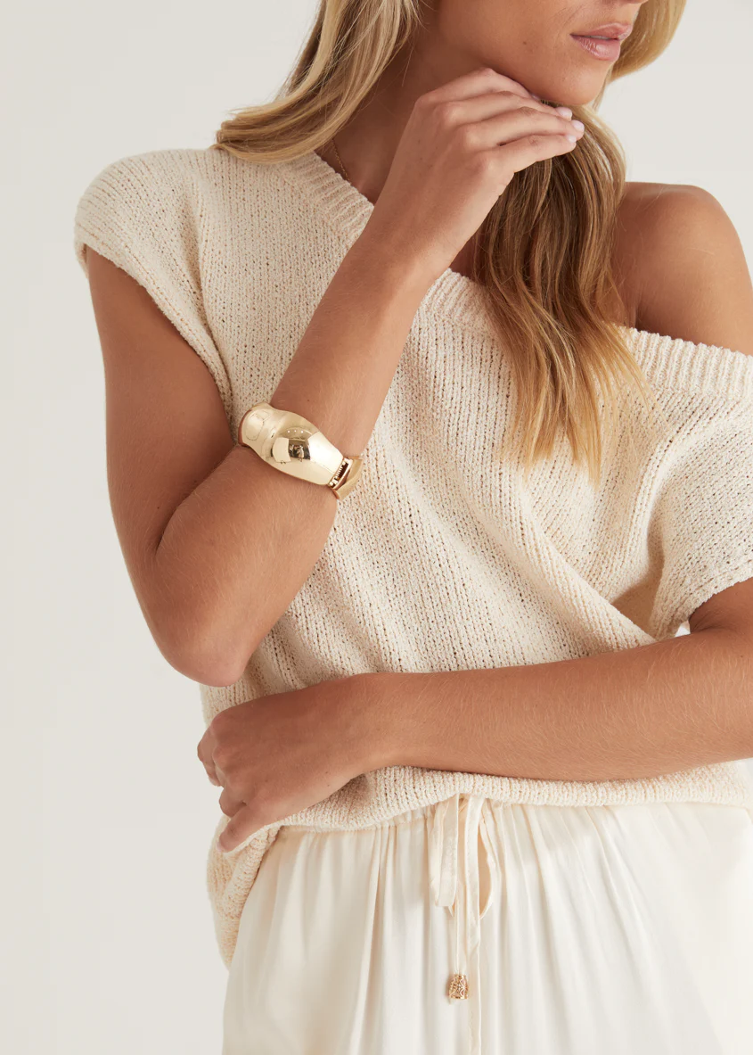 Serena Bangle - Gold - Honorern