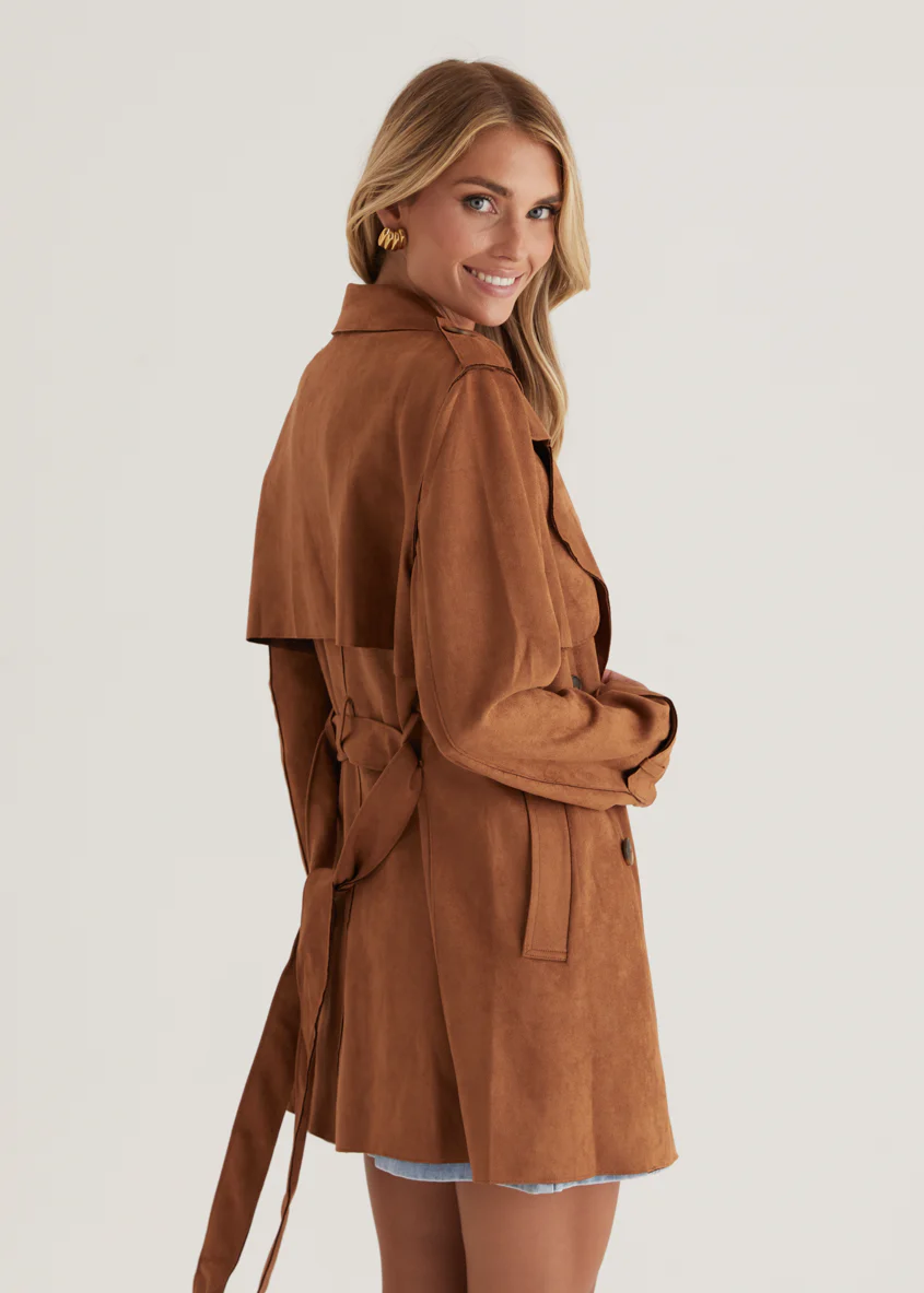 Lexington Suede Jacket - Tan - Honorern